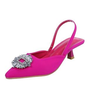 Pink trendy shoes